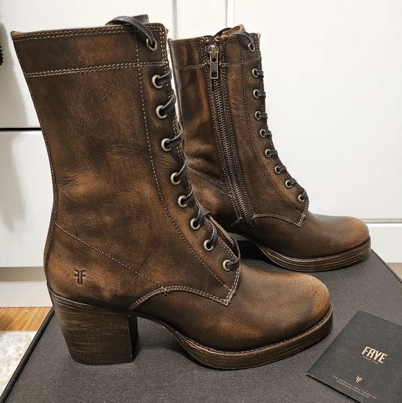 Frye Jean Lace Up Boot